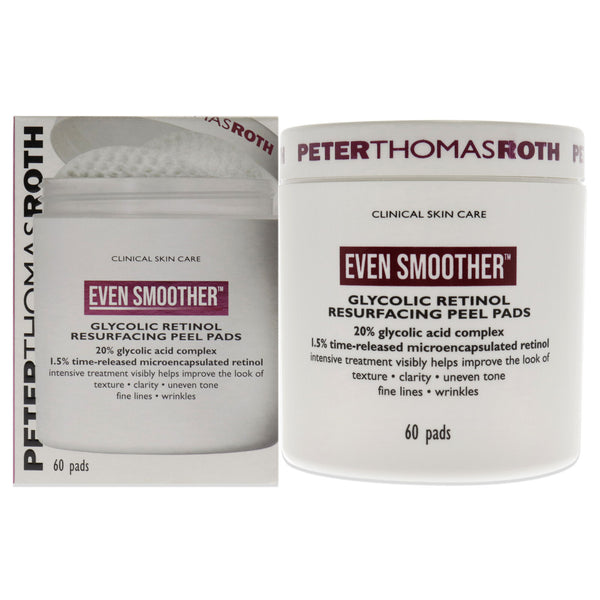 Peter Thomas Roth Even Smoother Glycolic Retinol Resurfacing Peel 60 Pads