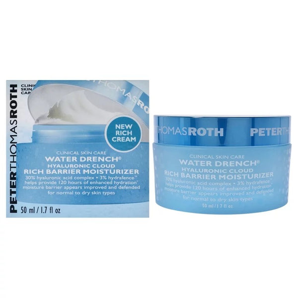 Peter Thomas Roth Water Drench Hyaluronic Cloud Rich Barrier Moisturizer 1.7 oz