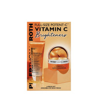 Peter Thomas Roth Potent-C Vitamin C Brighteners Full-Size 2-Piece Kit